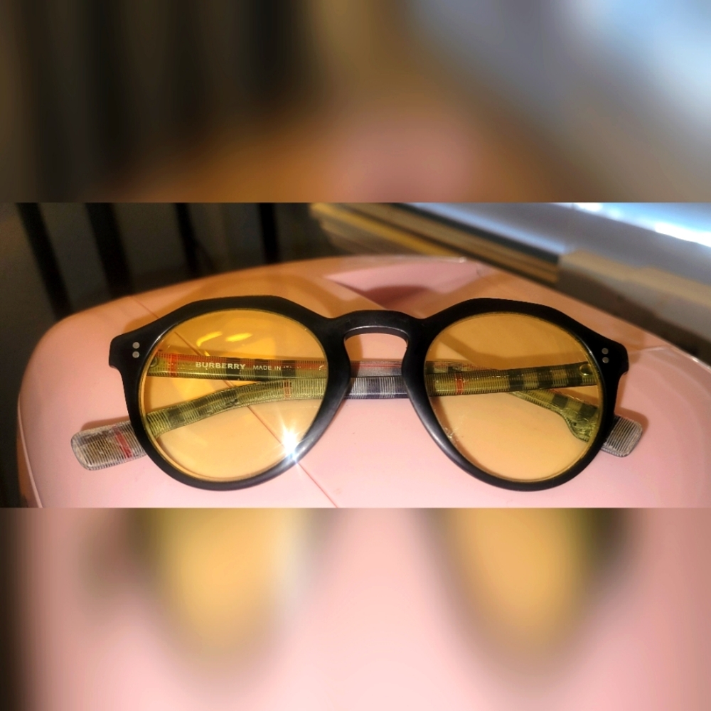 Burberry Yellow Lens Glasses